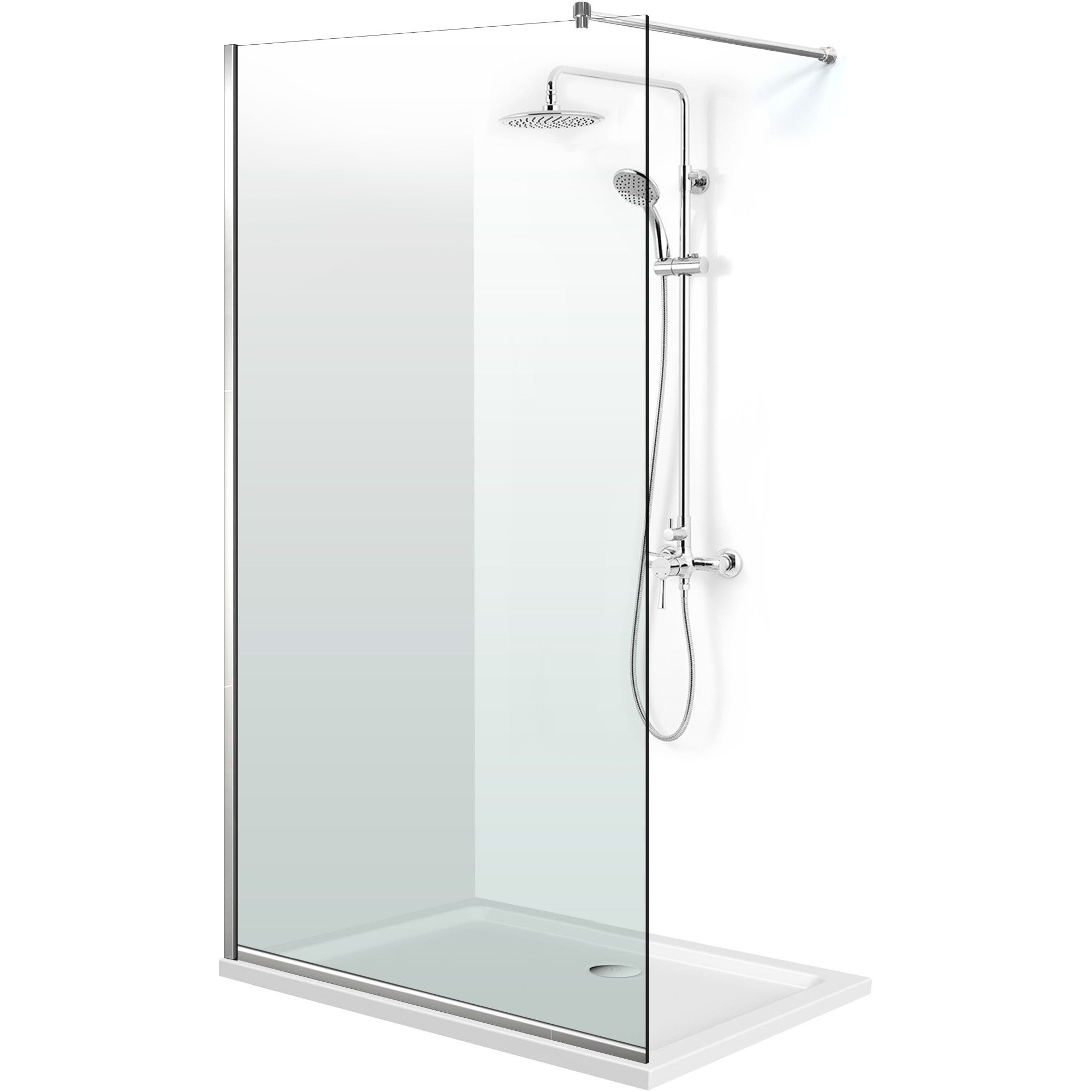 Paravan dus walk-in 80x195 cm AQUA ROY