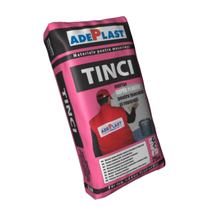 Tinci – Mortar superplastic pentru tencuieli și reparații